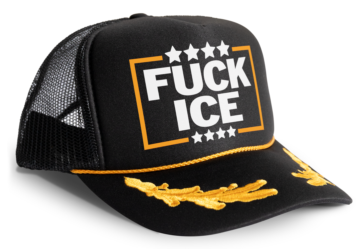 Fuck ICE Trucker Hat - Anti Fascist Fascism Protest Cap