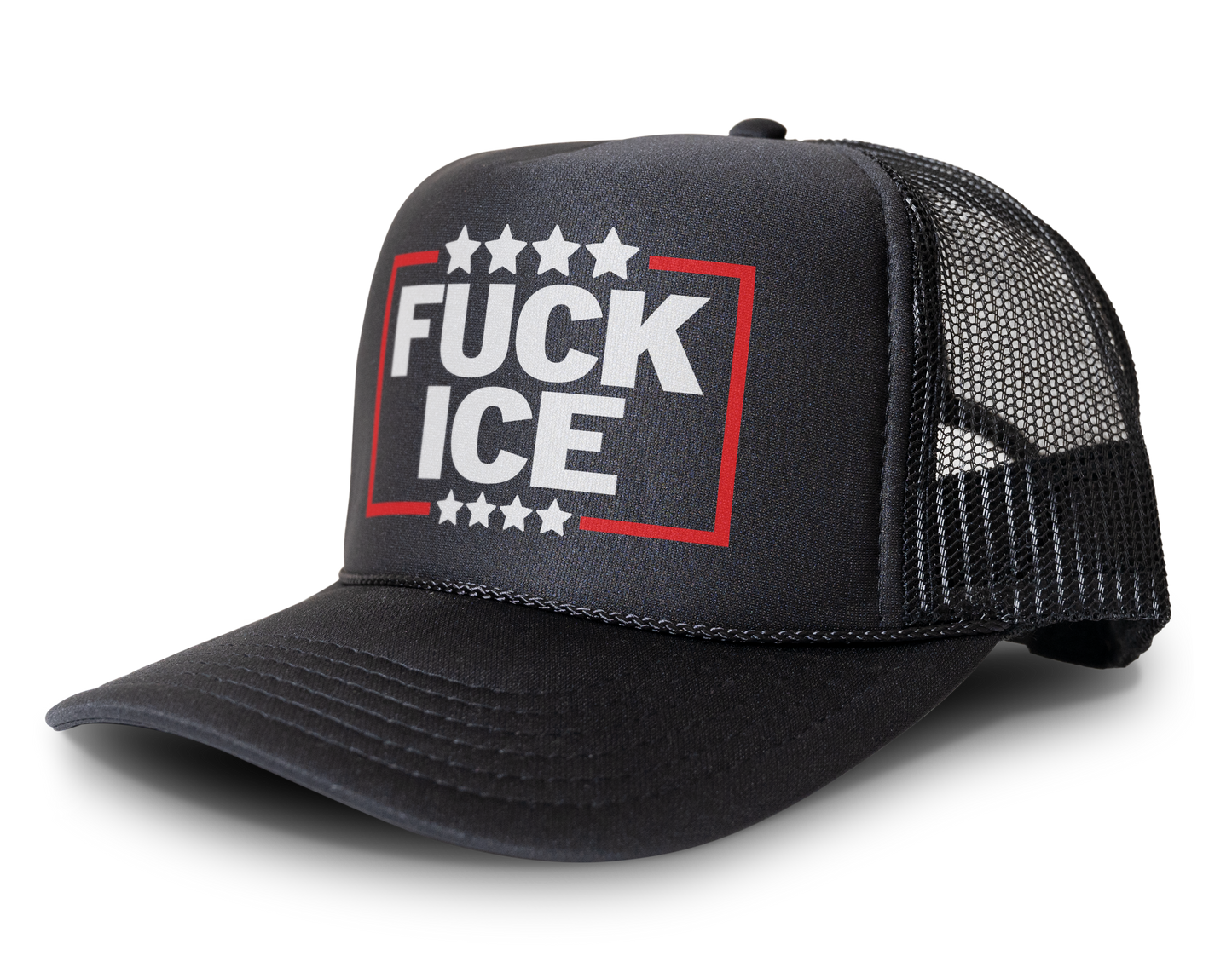 Fuck ICE Trucker Hat - Anti Fascist Fascism Protest Cap