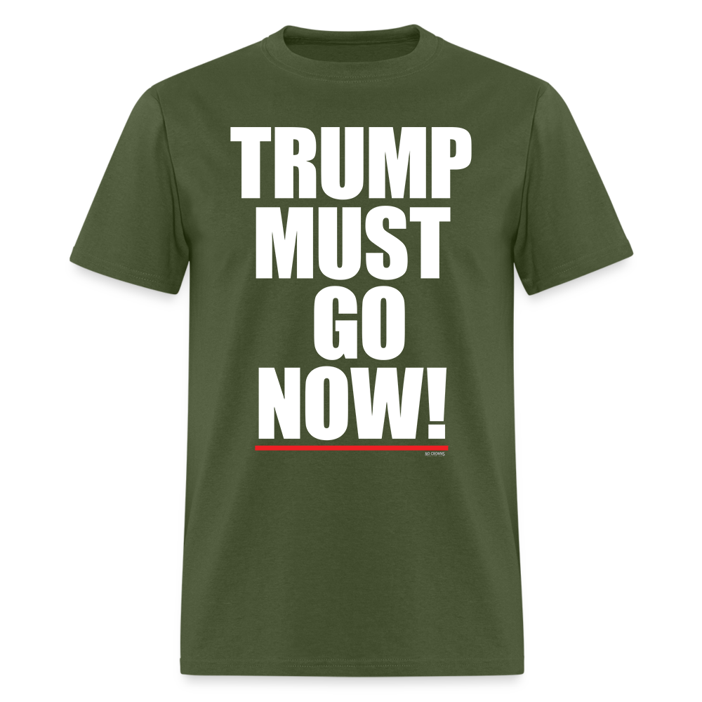 Trump Must Go NOW 25th Amendment Impeach Convict Remove T-Shirt